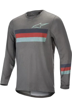 Alpinestars Alps 6.0 Fietsshirt Met Lange Mouwen Melange Mid Rood Stillwater