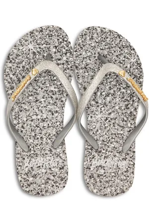 Beachy Feet Silver Shimmer