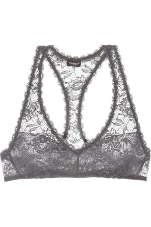Cosabella Beugelloze Beha NSN RACER BACK BRA RACIE ANTHRACITE Vrouwen - Maat XL