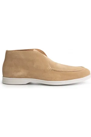 Club of Gents Loafer suede hoog zand - Maat 45
