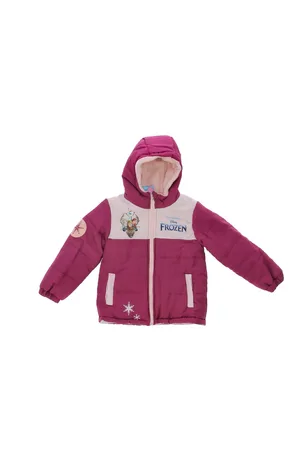 Disney Frozen winterjas - jas - gevoerd - capuchon - - maat 128 - 8 jaar
