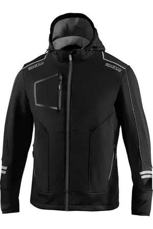 Sparco Tech Softshell Jas - Sportief, Winddicht en waterafstotend | / s | Softshell Jassen | 02412NRGS1S