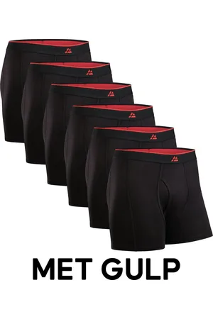 DANISH ENDURANCE Boxershorts Bamboe Viscose met Gulp - voor Heren- 6 pack - Maat XL