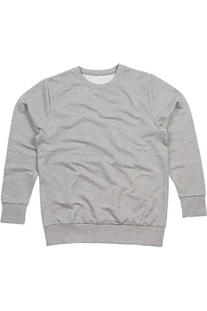 Mantis Unisex sweatshirt met lange mouwen Grey Melange - L