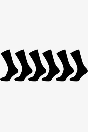 Gianvaglia Sokken - Effen - Unisex - 6 Paar - - Maat 43-46