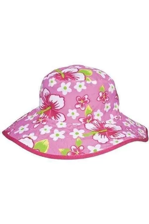 Banz Hat Rev Baby Pink Floral