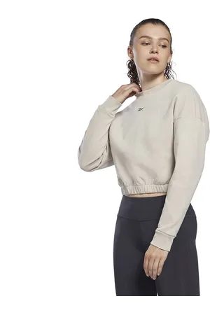 Reebok Dreamblend Cotton Ml Sweatshirt Beige M Vrouw