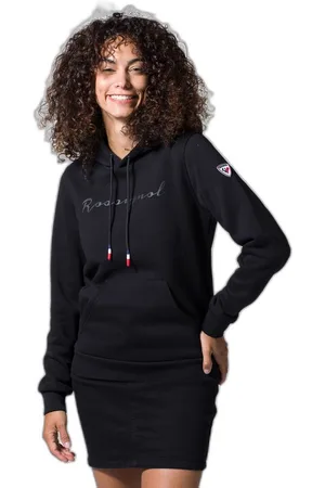 Rossignol Logo Ft Hoodie Zwart XS Vrouw