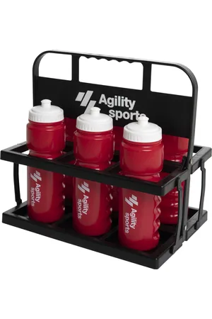 Agility Sports Inklapbare bidonhouder inclusief 6 bidons