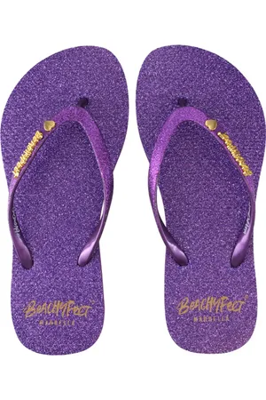 Beachy Feet Purple Shimmer