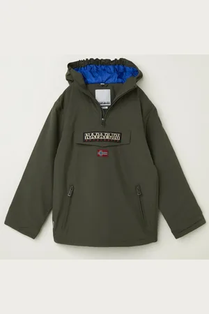 Napapijri Rainforest gewatteerde anorak met capuchon - - Maat 176