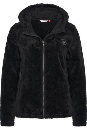 Imperial Fleece Cardigan - Cosy Zip - Black - Maat S