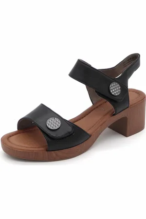 Jana Dames Sandalette - 28363-001 - Wijdte H - Maat 40
