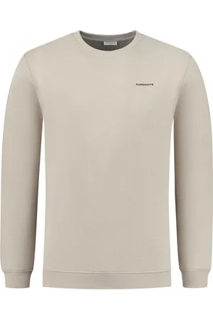 Purewhite Heren Regular fit Sweaters Crewneck LS - - Maat S