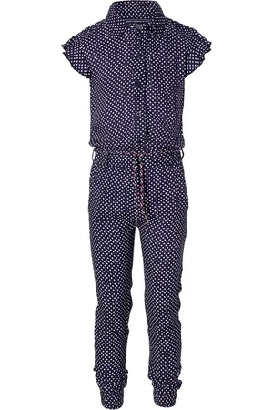 Quapi Jumpsuit Francky donker retroprint - maat 92