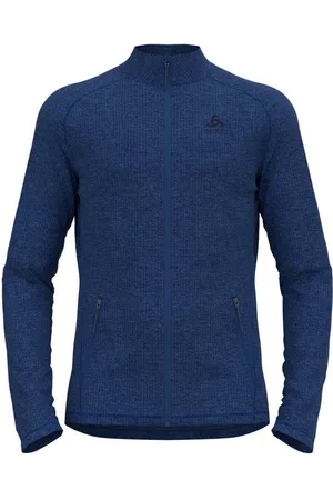 Odlo Fli Fleece Voering Met Ritssluiting Blauw L Man