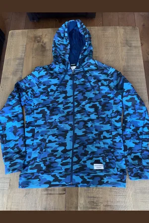 Björn Borg Bjorn Borg Hoodie blauwe legerprint maat L