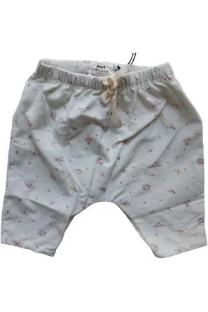 Merkloos Corduroy cargo broekje maat 62