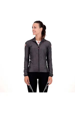 Castelli Aria Shell Jas Zwart L Vrouw