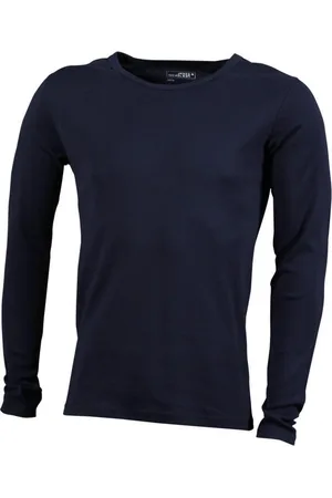 James & Nicholson James and Nicholson - Heren Lange Mouwen T-Shirt