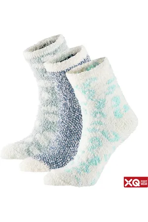 Apollo XQ - Bedsokken Dames - - 3-Pak - One Size - Slaapsokken dames