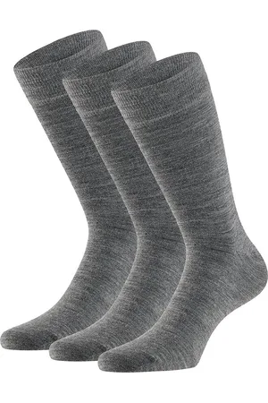 Apollo Merino Wolllen sokken - Unisex - Antipress - 3-Pak - - Maat 39/42 - Diabetes sokken - Sokken zonder elastiek - Naadloze sokken