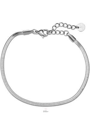 Dottilove Kinzi - Armband - Minimalistische schakelarmband - Stainless Steel - - 16+3 cm