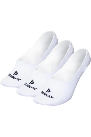 Donnay Footies - Enkelsokjes - 3 paar - White (001) - maat 39-42