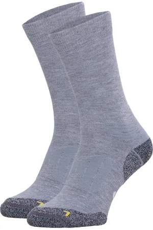 Nomad ?? Anti-Teek Coolmax Wandelsokken Crew 2-pack | Maat 43-46 | Naadloos | Verkoelende Coolmax?? vezels | Verstevigd Voetbed | Perfecte Pasvorm | Heren & Dames | Anti Teek en Mug