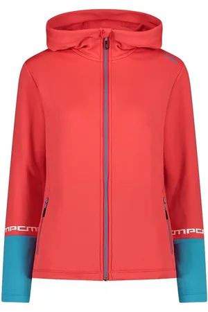 CMP Fix Hood 32e4076 Fleece Met Kap Rood L Vrouw