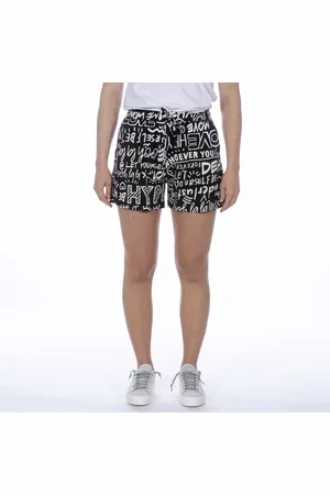 Deha Allover Zwarte Short - Fashionwear - Vrouwen