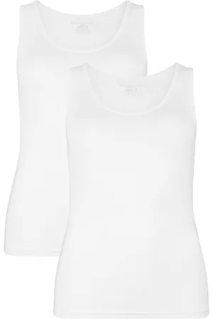 Bamboo Basics Comfortabel & Zijdezacht Anna - Bamboe Singlet (Multipack 2 stuks) Dames - - L
