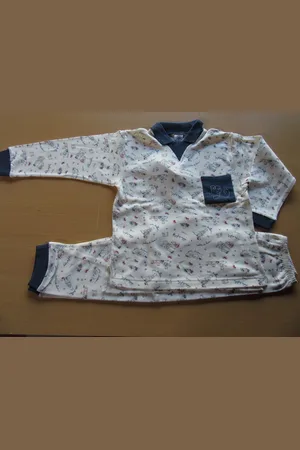 Petit Bateau Pyjama , polo kraagje , voor jongen, 6 jaar 116