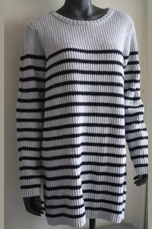Gaastra Armine Trui - / Zwart Gestreept - Maat 3XL