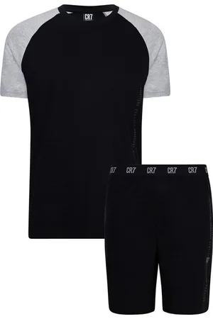 CR7 - Cristiano Ronaldo Heren Pyjama volwassenen kort (mix /grijs)