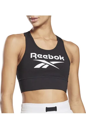 Reebok RI BL COTTON BRALETTE - Dames Sportbeha - - Maat S