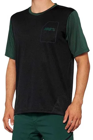 100percent Ridecamp Korte Mouw Enduro Trui Zwart XL Man