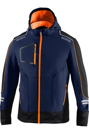 Sparco Tech Softshell Jas - Sportief, Winddicht en waterafstotend | / l | Softshell Jassen | 02412BMAF3L