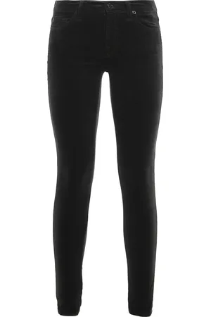 7 for all Mankind • donkergrijze skinny jeans • maat 24