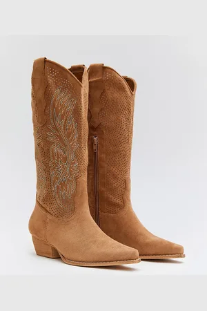 Buonarotti Dames Cowboylaarzen - - Suedine - Maat 37