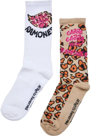 Merchcode Ramones - Leo 2-Pack Sokken - 47/50