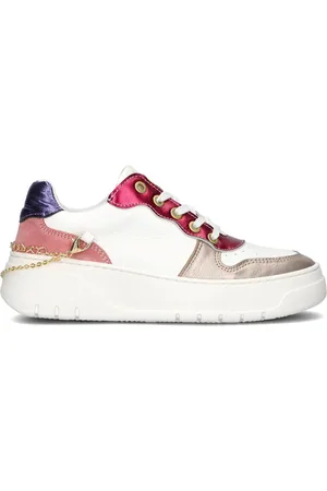 Develab 41882 Lage sneakers - Leren Sneaker - Meisjes - - Maat 38