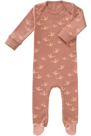 Fresk Pyjama met voet - Birds - 0-3m