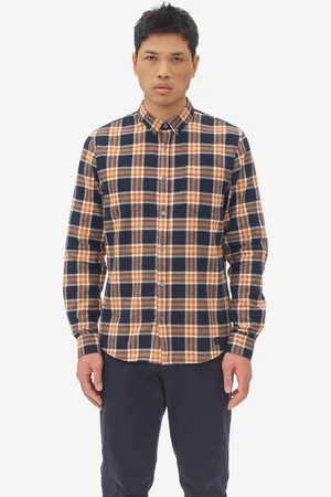Nowadays Light Brushed Check Shirt Heren Maat M