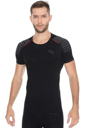 Brubeck Seamless Sportshirt - Gym Fitnessshirt - - L