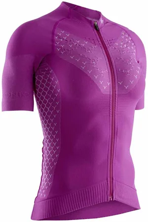X Bionic Twyce 4.0 Korte Mouw Wielertrui Paars XS Vrouw