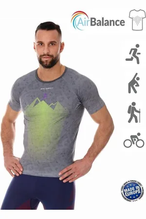 Brubeck Athletic - Airbalance Hardloopshirt / Sportshirt Heren - - L