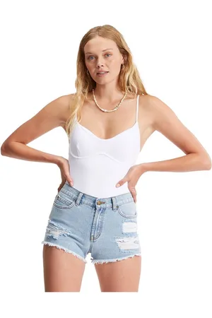 Billabong Drift Away Korte Spijkerbroek - Dames - - 30
