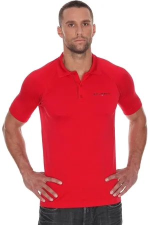 Brubeck Prestige seamless sport poloshirt korte mouw – heren – voor golf en tennis - M