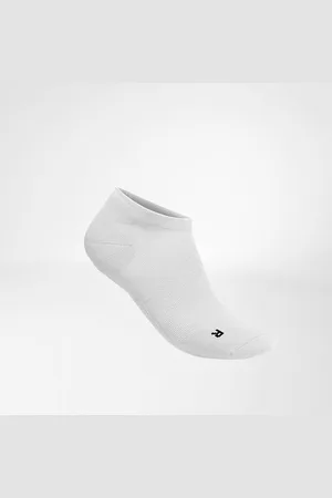 Bauerfeind Run Ultralight Mid Cut Socks, Women, Wit, 38-40 - 1 Paar